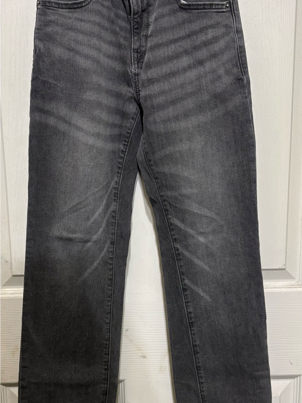 Old Navy Kids Charcoal Gray Straight-Leg Jeans